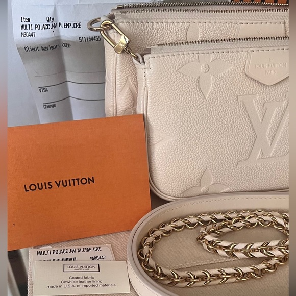 Sold ❤️Louis Vuitton Empriente Multi Pochette Accessories - Picture 4 of 12